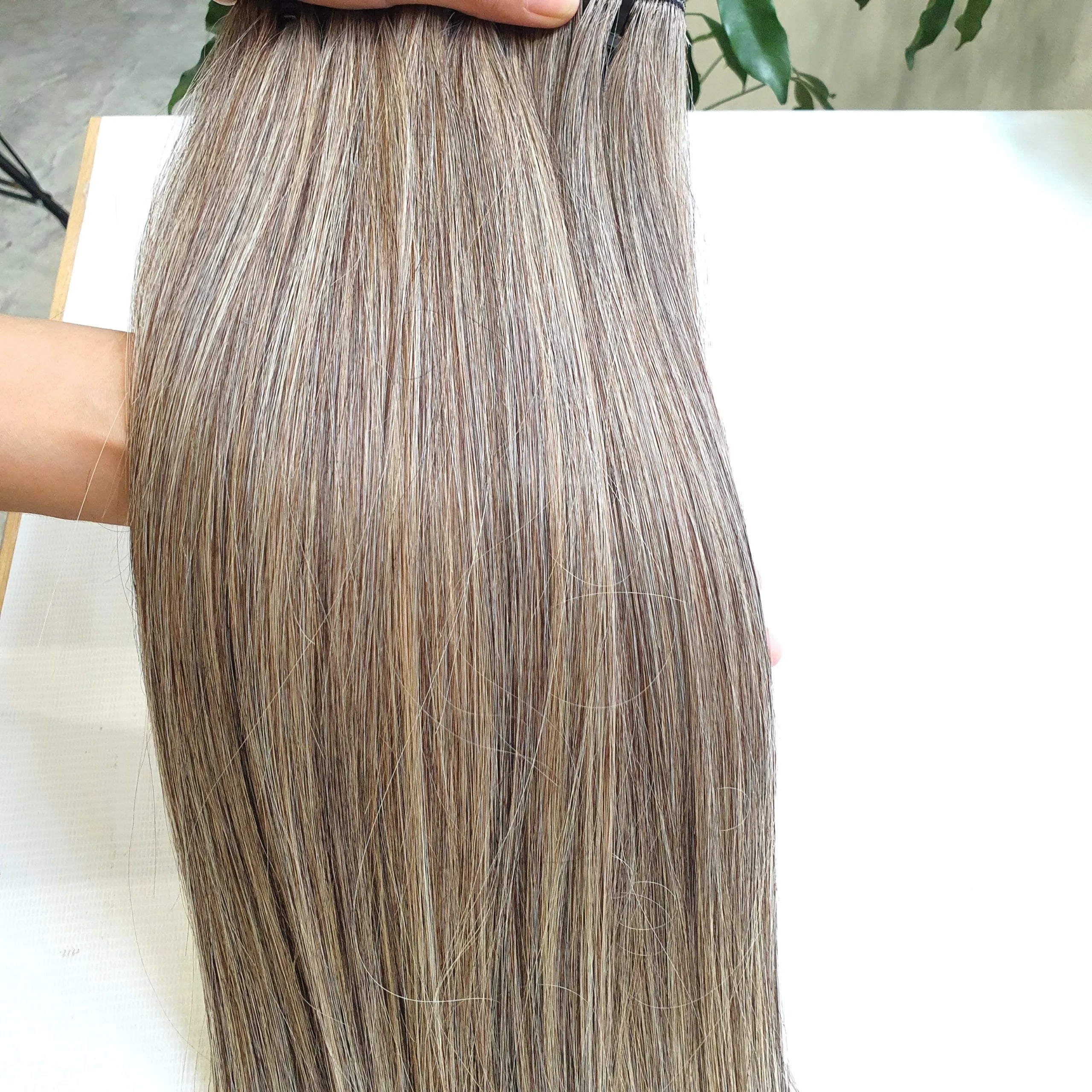 Blonde Brown Air Touch
